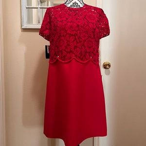 Valentino Pink Wool Dress